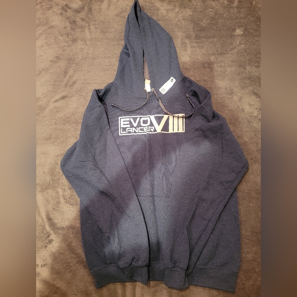 Navy Blue Mitsubishi Lancer Evo 8 Hoodie